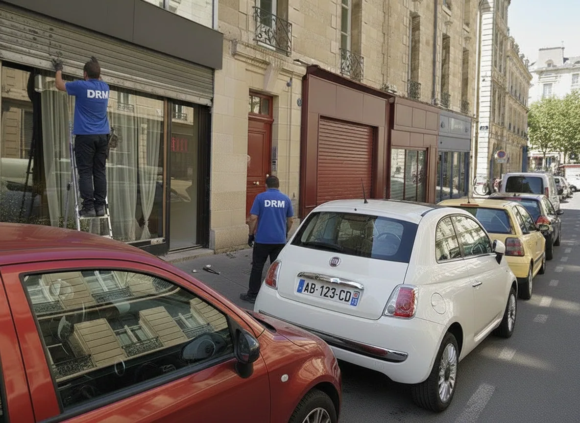 Déblocage de rideau métallique bloqué à Paris 6