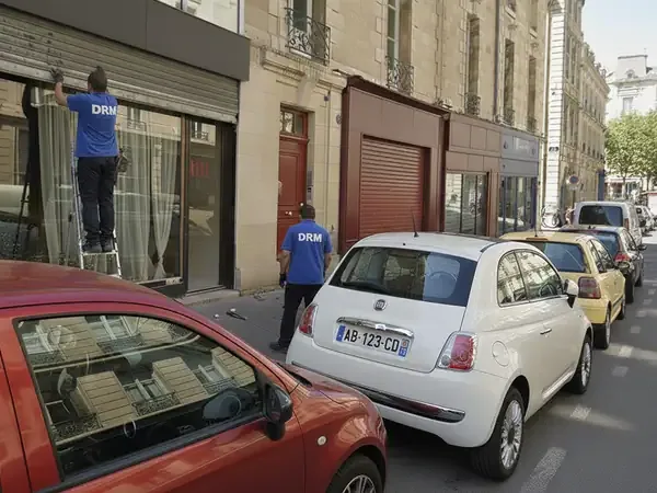 Déblocage de rideau métallique bloqué à Paris 6