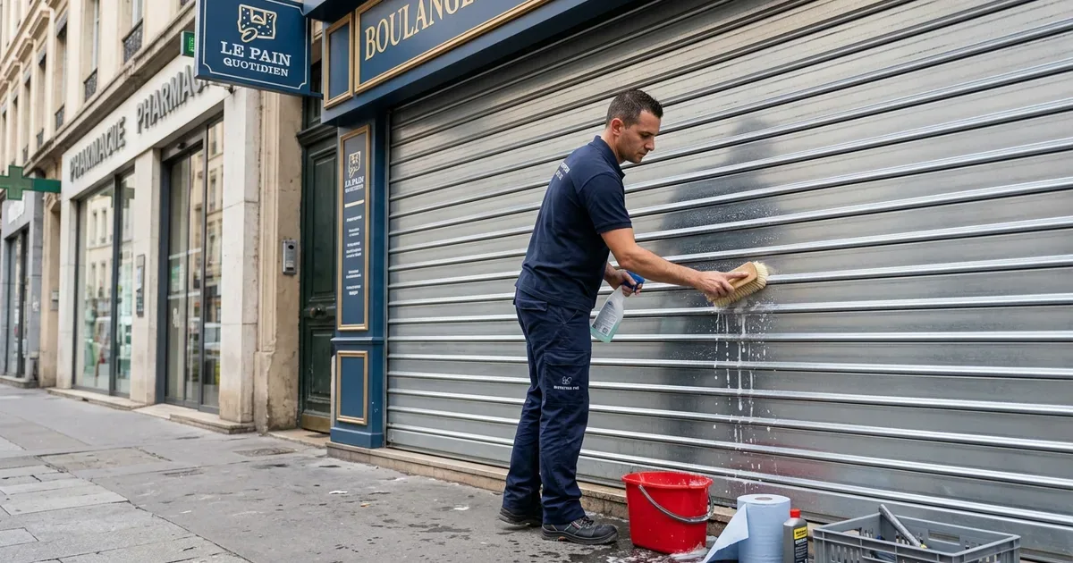 Entretien et maintenance de rideau métallique à Paris 6